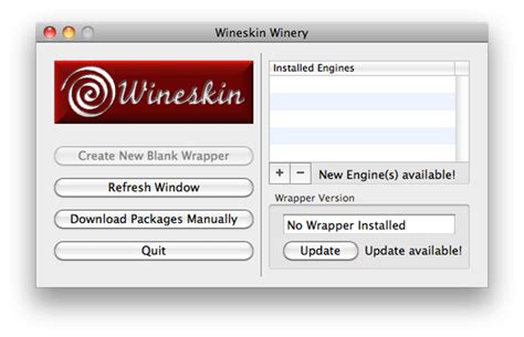 Wineskin download .